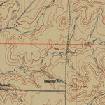 United States Geological Survey Swede Creek, KS (1951, 24000-Scale) digital map