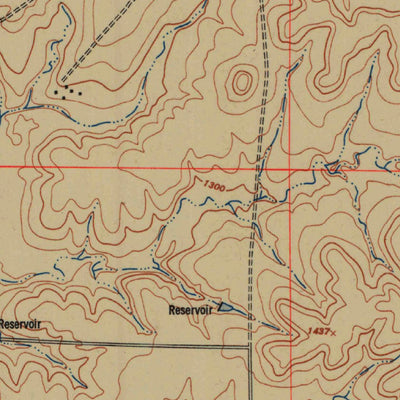 United States Geological Survey Swede Creek, KS (1951, 24000-Scale) digital map