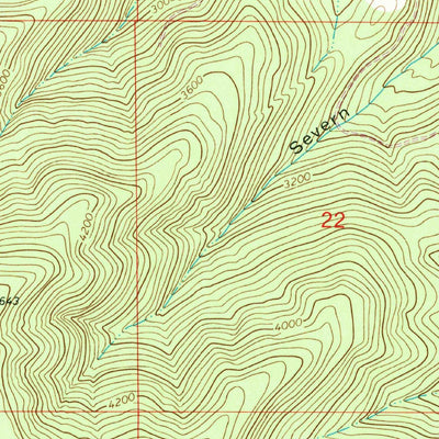 United States Geological Survey Swede Mountain, MT (1963, 24000-Scale) digital map