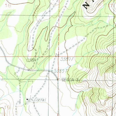 United States Geological Survey Swede Peak, AZ (1986, 24000-Scale) digital map