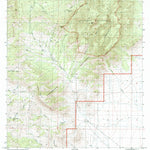 United States Geological Survey Swede Peak, AZ (1996, 24000-Scale) digital map