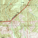 United States Geological Survey Swede Peak, AZ (1996, 24000-Scale) digital map