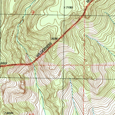 United States Geological Survey Swede Peak, AZ (1996, 24000-Scale) digital map