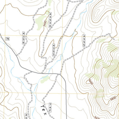 United States Geological Survey Swede Peak, AZ (2021, 24000-Scale) digital map