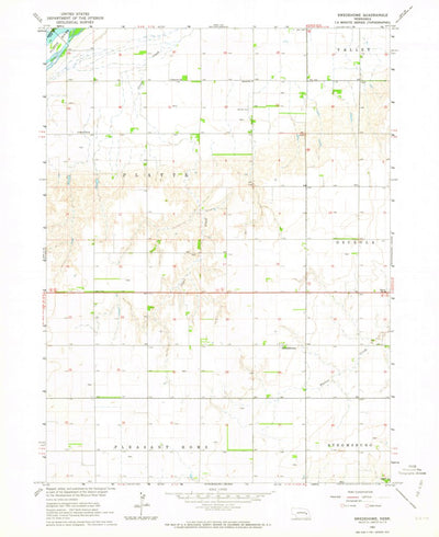 United States Geological Survey Swedehome, NE (1962, 24000-Scale) digital map