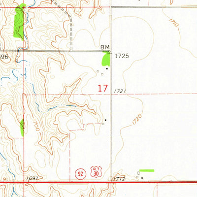 United States Geological Survey Swedehome, NE (1962, 24000-Scale) digital map