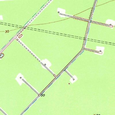 United States Geological Survey Sweeny, TX (1952, 24000-Scale) digital map