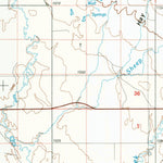 United States Geological Survey Sweet Grass Hills, MT (1984, 100000-Scale) digital map