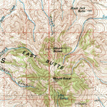 United States Geological Survey Sweet Grass Hills, MT (1984, 100000-Scale) digital map