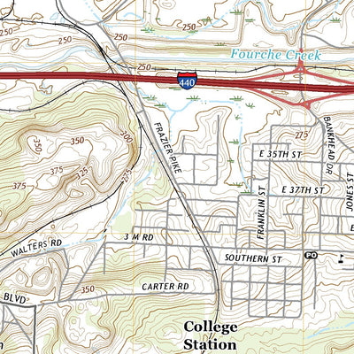 United States Geological Survey Sweet Home, AR (2020, 24000-Scale) digital map