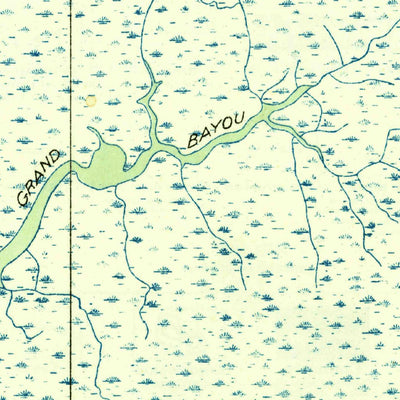 United States Geological Survey Sweet Lake, LA (1935, 31680-Scale) digital map