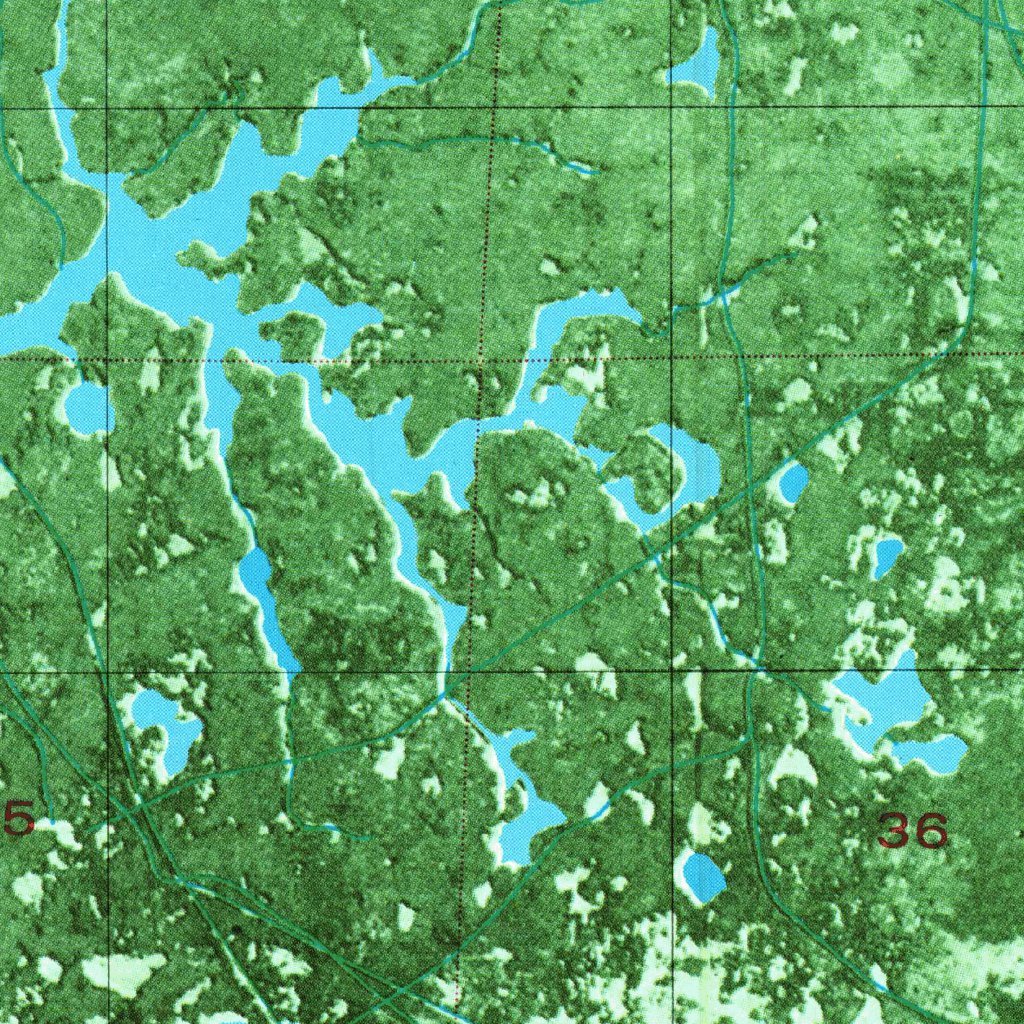 Sweet Lake, LA (1982, 24000-Scale) Map by United States Geological