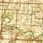 United States Geological Survey Sweet Springs, MO (1945, 62500-Scale) digital map