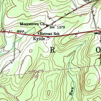 United States Geological Survey Sweet Valley, PA (1946, 24000-Scale) digital map