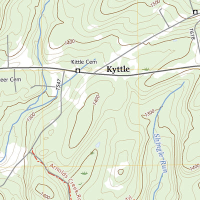 United States Geological Survey Sweet Valley, PA (2023, 24000-Scale) digital map