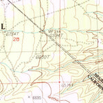 United States Geological Survey Sweetwater Creek, NV-CA (1989, 24000-Scale) digital map