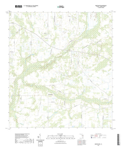 United States Geological Survey Sweetwater, FL (2021, 24000-Scale) digital map