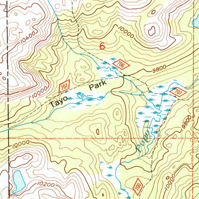 United States Geological Survey Sweetwater Gap, WY (1991, 24000-Scale) digital map