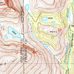 United States Geological Survey Sweetwater Gap, WY (1991, 24000-Scale) digital map