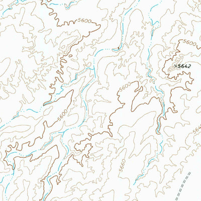 United States Geological Survey Sweetwater Mesa, AZ (1968, 24000-Scale) digital map
