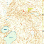 United States Geological Survey Sweetwater, ND (1951, 24000-Scale) digital map