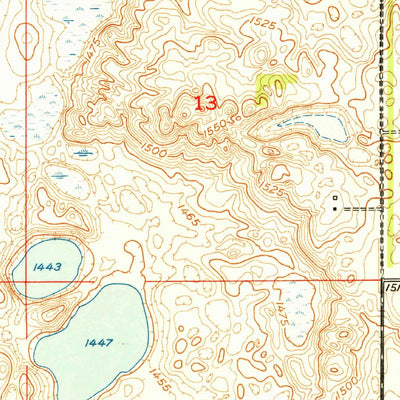 United States Geological Survey Sweetwater, ND (1951, 24000-Scale) digital map