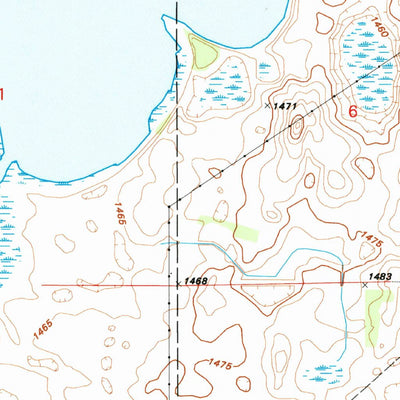 United States Geological Survey Sweetwater, ND (1994, 24000-Scale) digital map