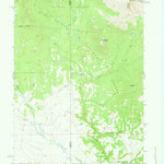 United States Geological Survey Sweetwater Needles, WY (1969, 24000-Scale) digital map