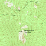 United States Geological Survey Sweetwater Needles, WY (1969, 24000-Scale) digital map