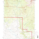United States Geological Survey Sweetwater Needles, WY (1991, 24000-Scale) digital map