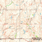 United States Geological Survey Sweetwater, OK-TX (1960, 62500-Scale) digital map