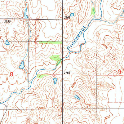 United States Geological Survey Sweetwater, OK-TX (1989, 24000-Scale) digital map