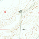 United States Geological Survey Sweetwater Station, WY (1953, 24000-Scale) digital map
