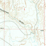 United States Geological Survey Sweetwater Station, WY (1953, 24000-Scale) digital map