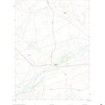 United States Geological Survey Sweetwater Station, WY (2021, 24000-Scale) digital map