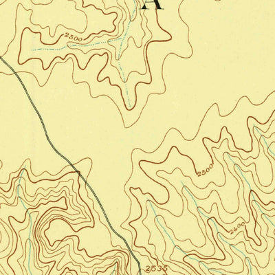 United States Geological Survey Sweetwater, TX (1893, 125000-Scale) digital map