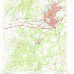 United States Geological Survey Sweetwater, TX (1969, 24000-Scale) digital map