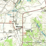 United States Geological Survey Sweetwater, TX (1985, 100000-Scale) digital map