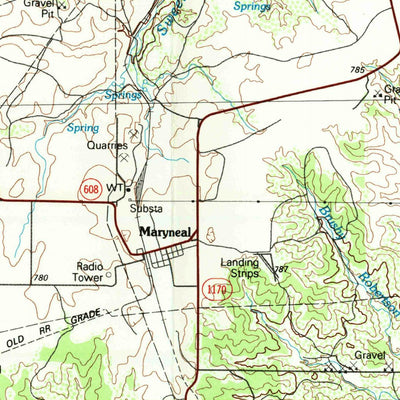 United States Geological Survey Sweetwater, TX (1985, 100000-Scale) digital map