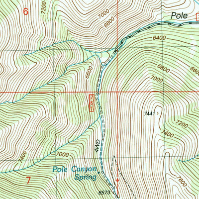 United States Geological Survey Sweetzer Canyon, ID (2001, 24000-Scale) digital map
