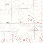 United States Geological Survey Swett, SD (1981, 25000-Scale) digital map