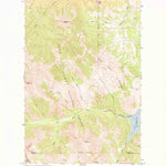 United States Geological Survey Swift Reservoir, MT (1968, 24000-Scale) digital map