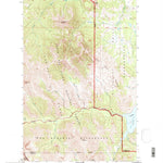 United States Geological Survey Swift Reservoir, MT (1995, 24000-Scale) digital map