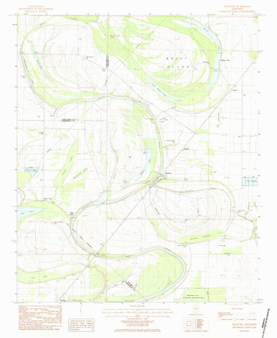 United States Geological Survey Swiftown, MS (1983, 24000-Scale) digital map