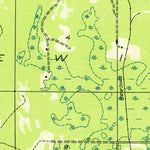 United States Geological Survey Swimming Hole Creek, MI (1951, 31680-Scale) digital map