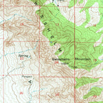 United States Geological Survey Swisshelm Mountain, AZ (1958, 62500-Scale) digital map