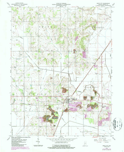 United States Geological Survey Switz City, IN (1963, 24000-Scale) digital map