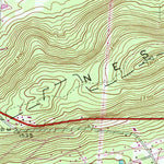 United States Geological Survey Sybertsville, PA (1955, 24000-Scale) digital map