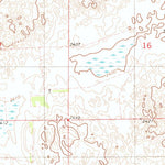 United States Geological Survey Sybrant, NE (1982, 24000-Scale) digital map