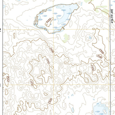United States Geological Survey Sybrant, NE (2021, 24000-Scale) digital map